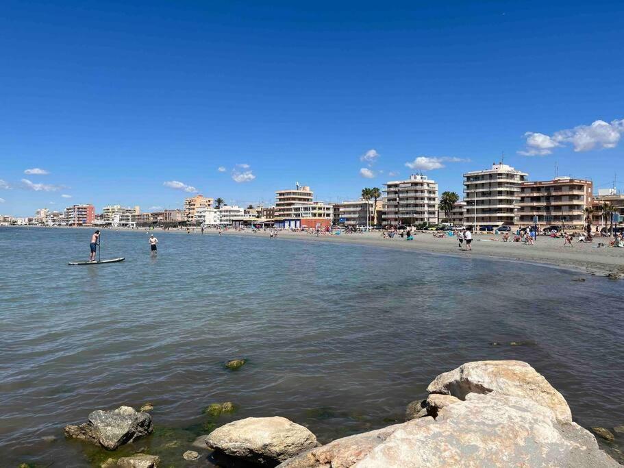Apartamento Con Preciosas Vistas A Pie De Playa 圣波拉 外观 照片